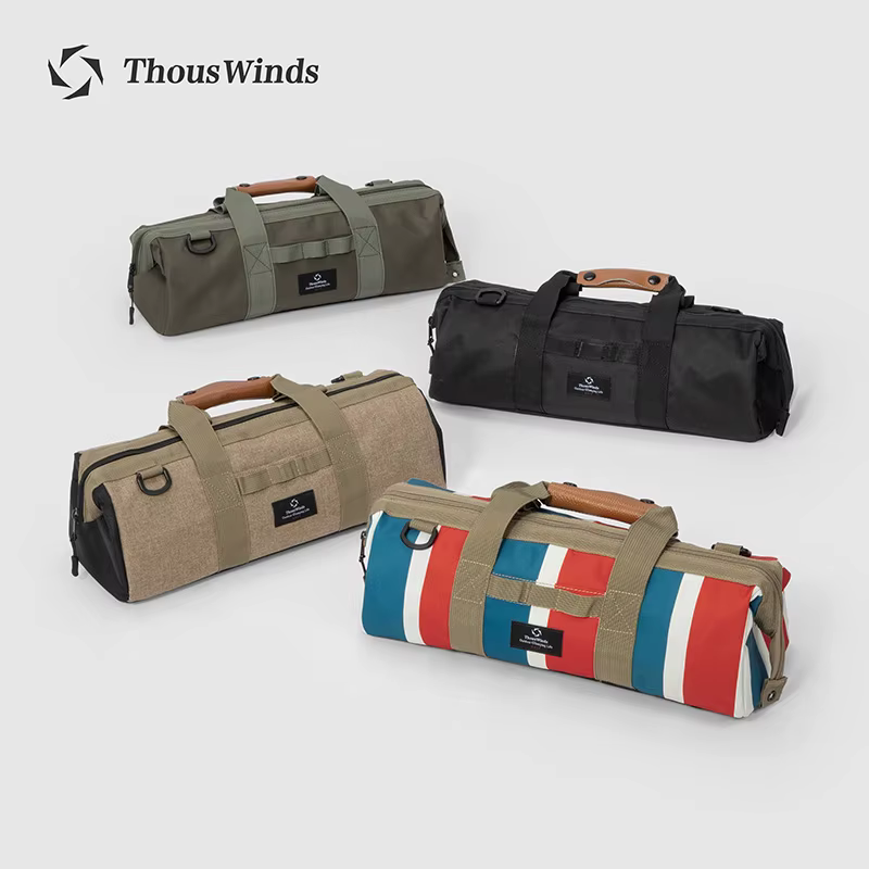 Thous Vents Outil Extérieur Sac De Rangement Grande Capacité Camping Accessoires Clou Moulu Sac Bush