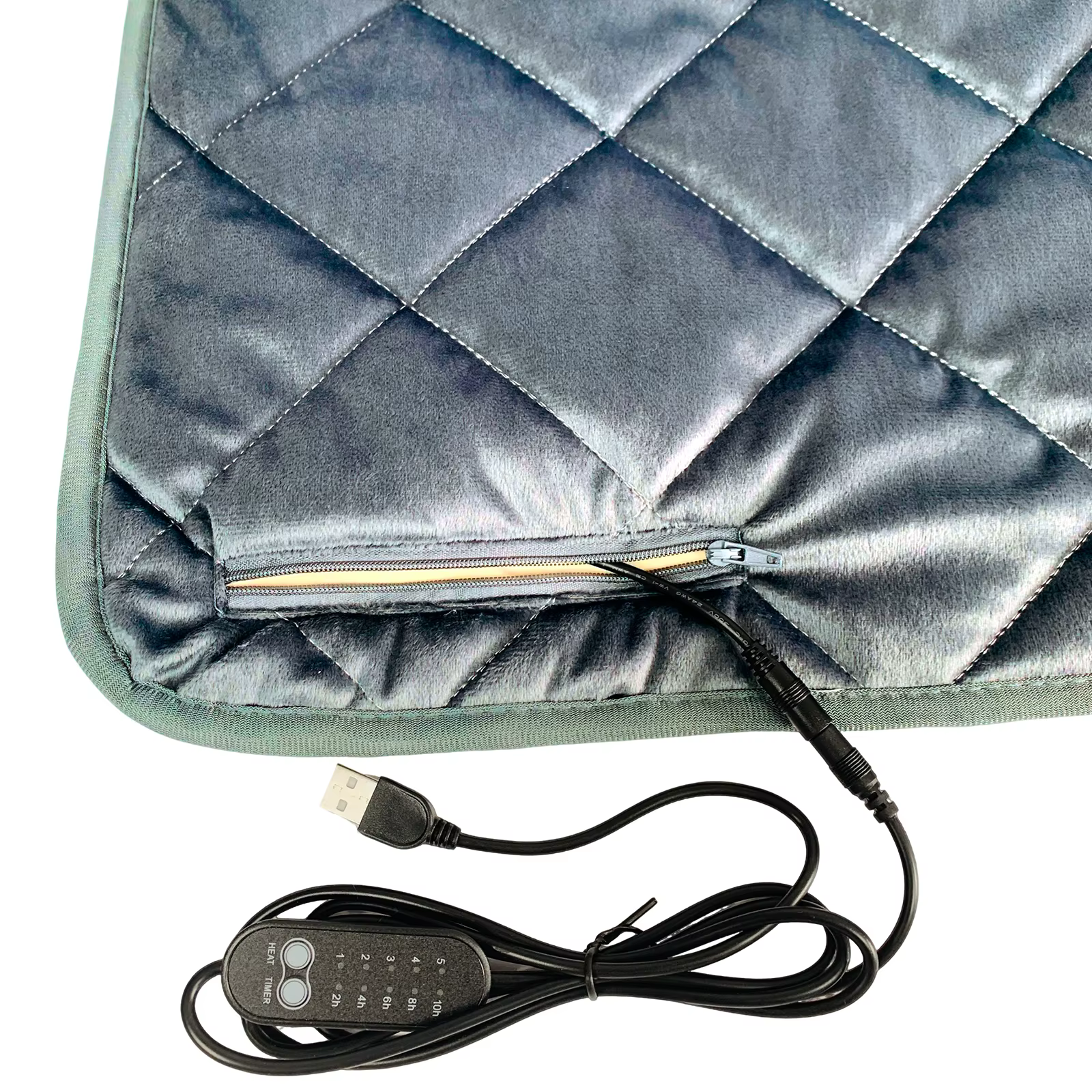Camping chauffé sac de couchage coussin USB chauffage sac de couchage doublure couverture chauffante