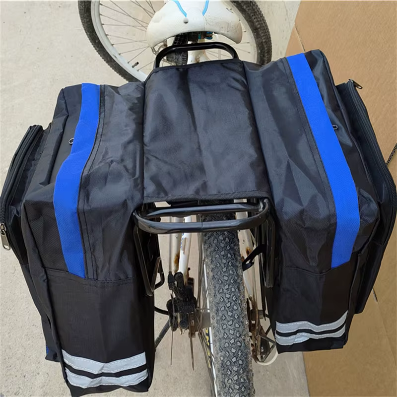 Sac de transport de vélo, porte-bagages arrière, siège arrière, Double face, cyclisme, haute capacit