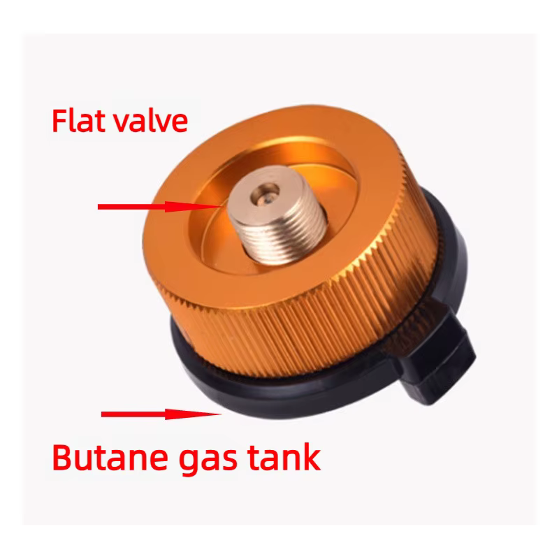 Lampe à gaz de camping, lanterne à gaz portable au butane/isobutane, mini lanterne de camping d'exté