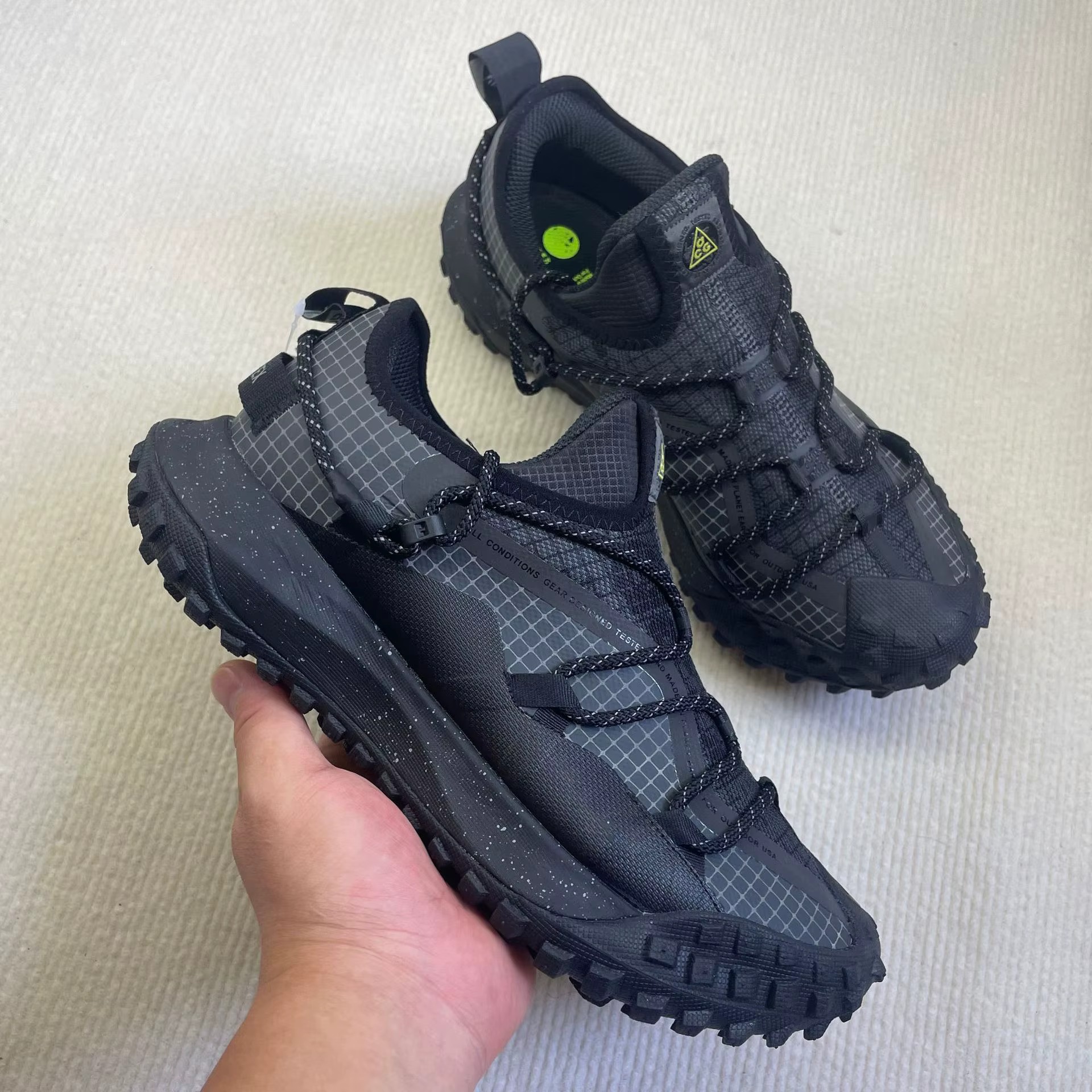 Chaussures de randonnée en montagne pour hommes, décontractées, imperméables, antidérapantes, coupe