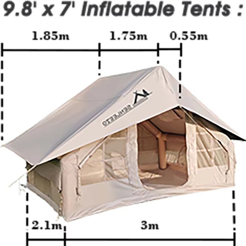 Rainfly 10' x 13' pour 6 à 8 personnes, tente de survie imperméable et ultralégère, auvent, tissu pa