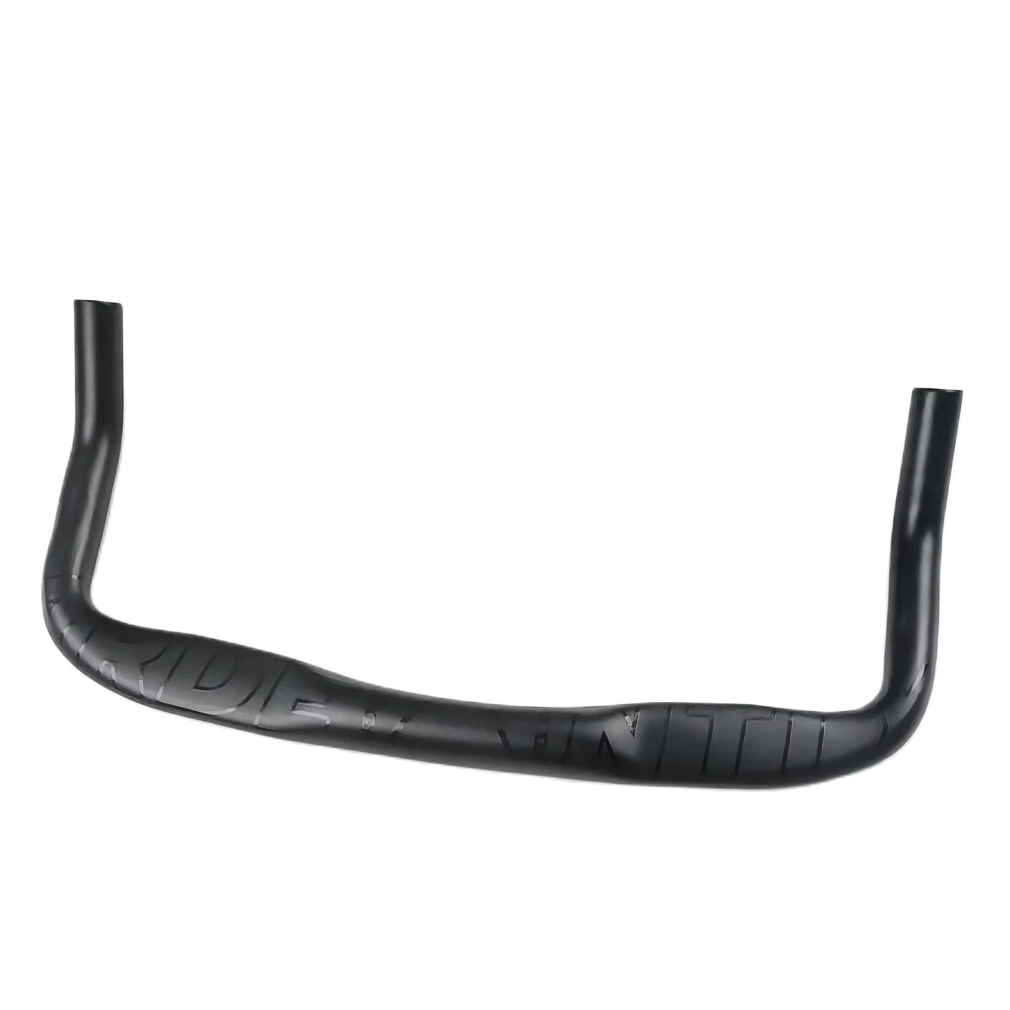 Aramment fixe engrenage course vélo de route TT guidon 31.8mm noir en alliage d'aluminium vélo Bullh