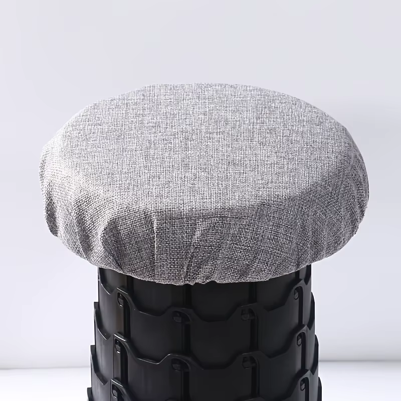 Coussin de tabouret pliant – Housse de tabouret pliante portable, adaptée au camping/à usage domesti