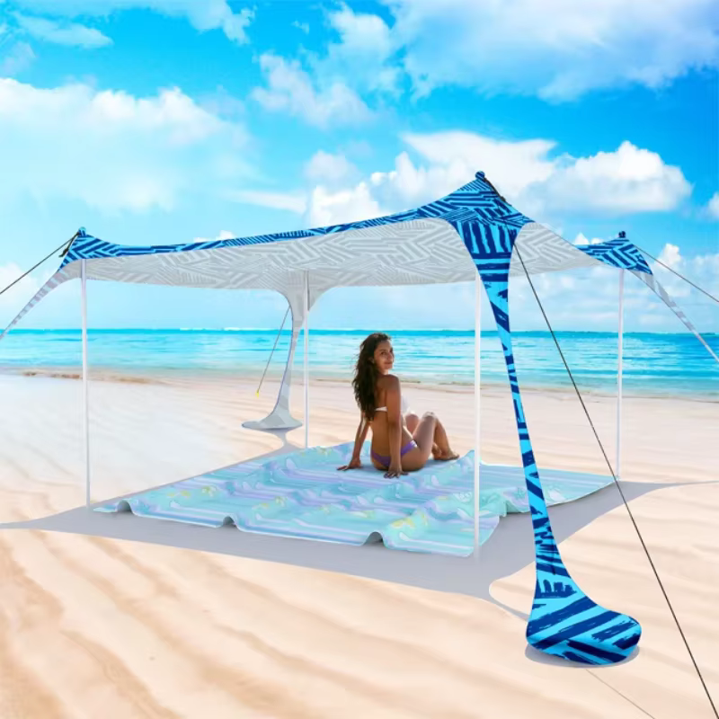 Sunshade Beach Tent Sunscreen Vacation Tent Beach Party Carpas Para Jardin Umbrella Beach Awning