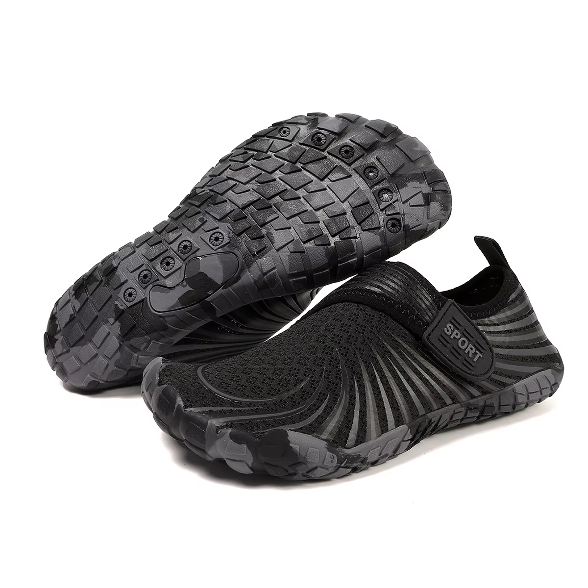 Chaussures d'eau pour hommes et femmes, pieds nus, chaussettes aquatiques à séchage rapide, chaussur