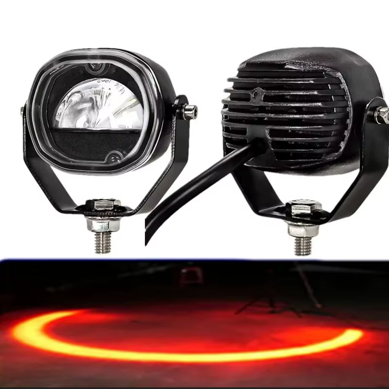 Mini lampe de sécurité LED pour chariot élévateur, lumière d'avertissement rouge en forme de U, DC 1
