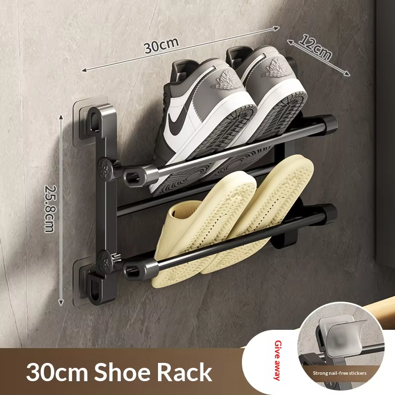 Étagère à chaussures pliable, rangement pour l'entrée de la maison, économiseur d'espace, étagère à 