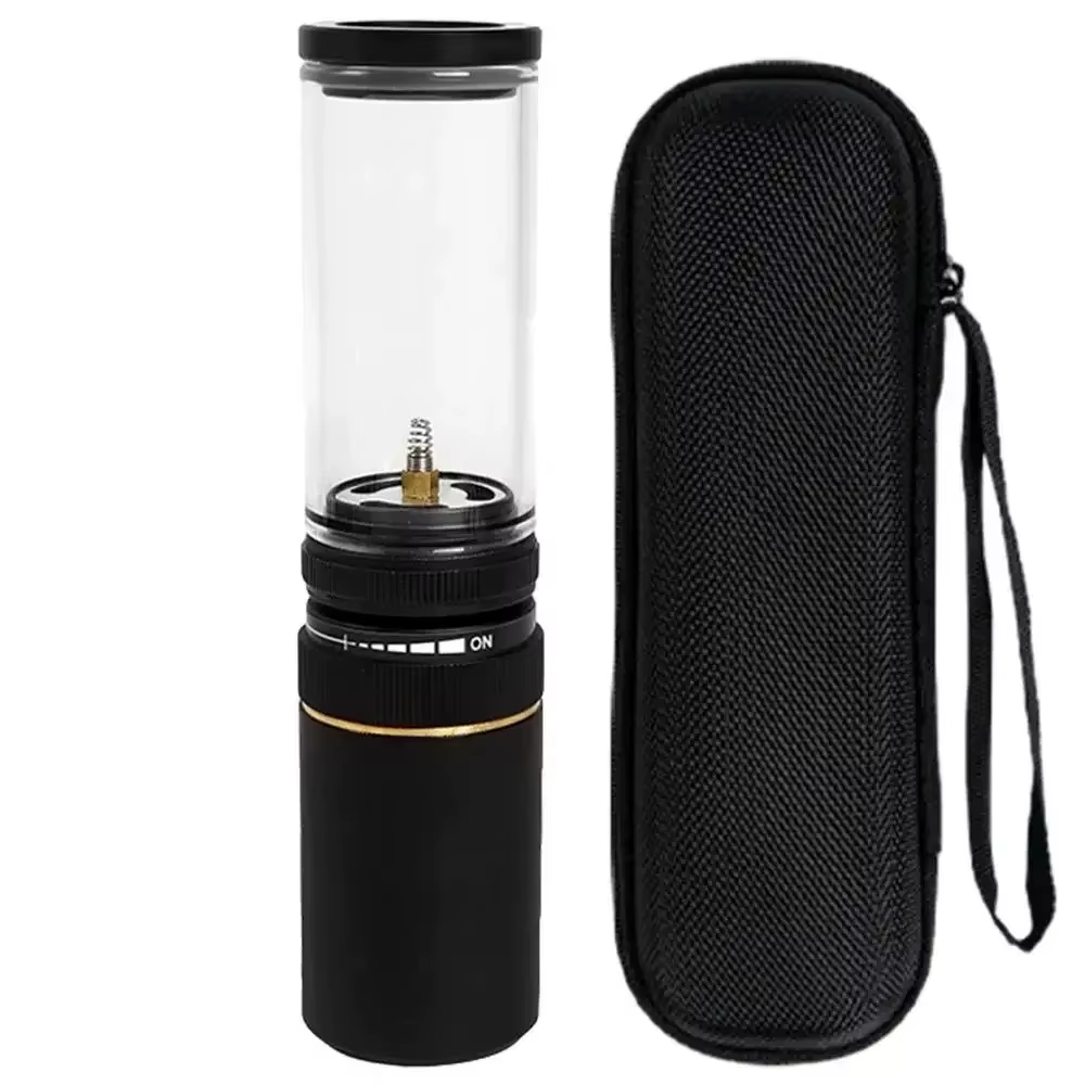 Lampe à gaz de camping coupe-vent extérieure, escales de camp portables, réglable ci-après, lanterne