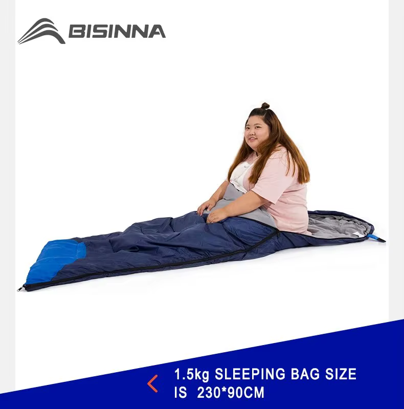 BISINNA Camping sac de couchage ultraléger imperméable hiver enveloppe chaude sac à dos sacs de couc