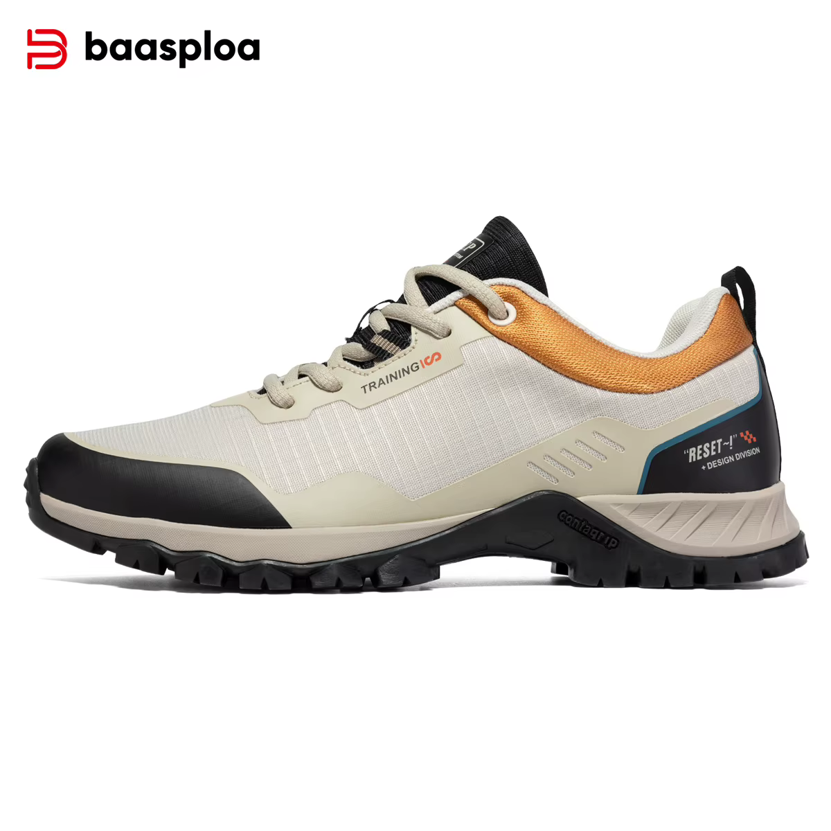 Baasploa-Chaussures de Randonnée Imperméables et Résistantes à l'Usure pour Homme, Baskets d'Escalad
