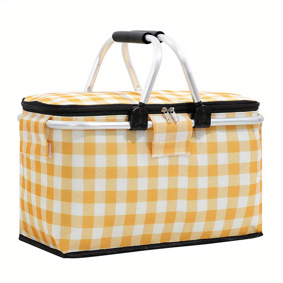 Panier isolé de grande capacité, 1 pièce, sac de pique-nique, panier à fruits, panier de pique-nique