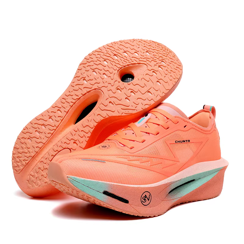 Chaussures de sport pour hommes et femmes, baskets de course à pied avec plaque en carbone, spéciali