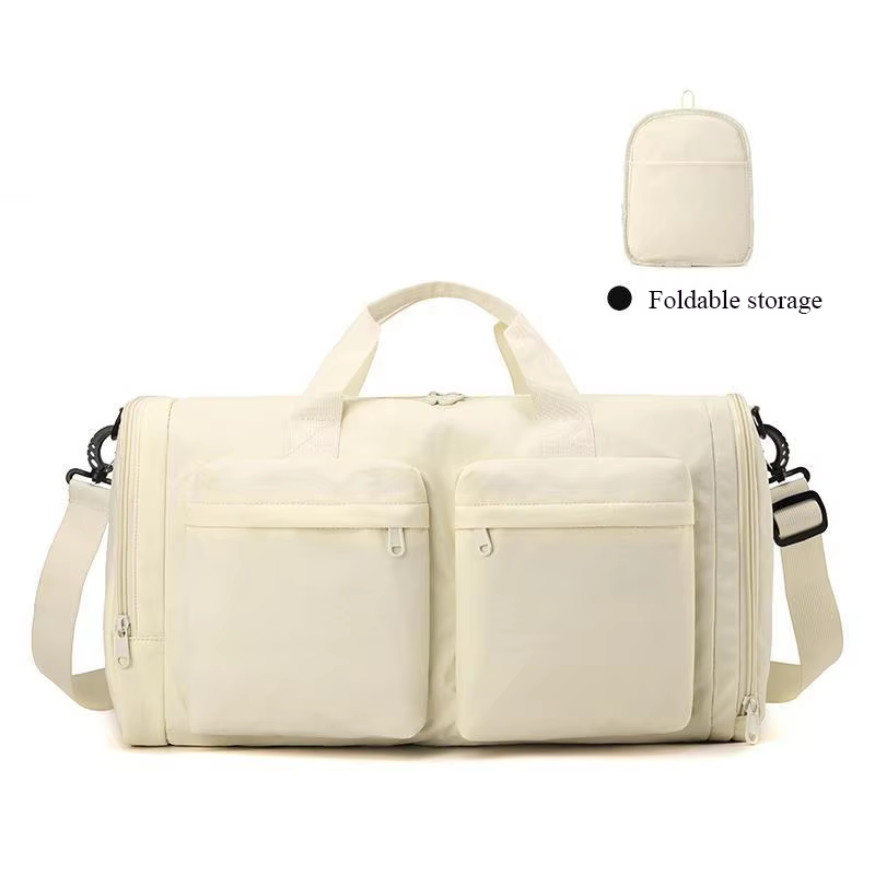 Sac de voyage pliable, grande capacité, léger, pour femmes et hommes, pour vêtements, bagages à main