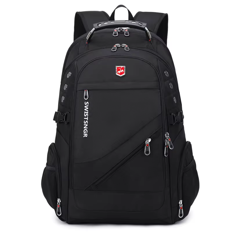 Sacs à dos de voyage imperméables pour hommes, sac d'école antivol, sac à dos pour ordinateur portab