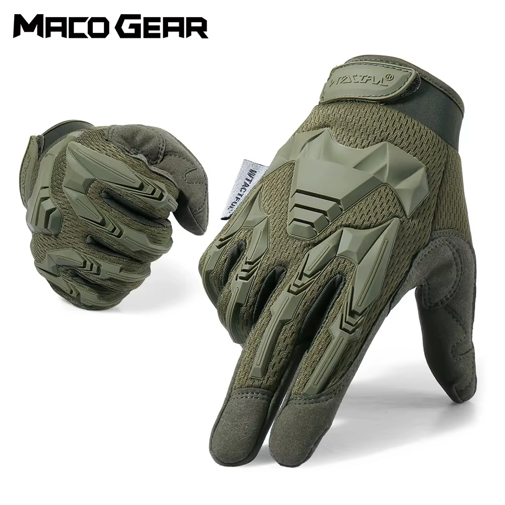 Gants tactiques d'extérieur camouflage gants de cyclisme Sport randonnée escalade Paintball tir chas