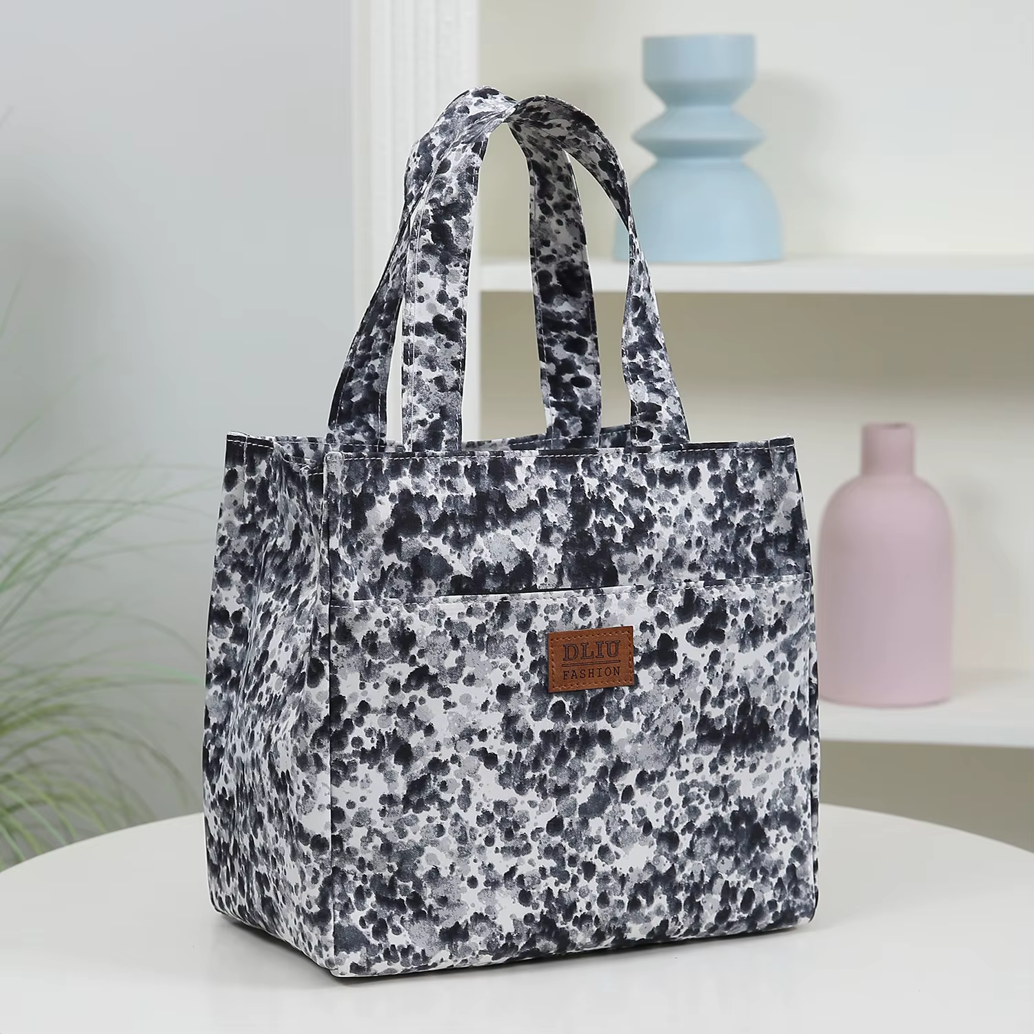 Nouveau style, sac à main, sac à déjeuner, sac bento, boîte à lunch portable, sac de rangement pour