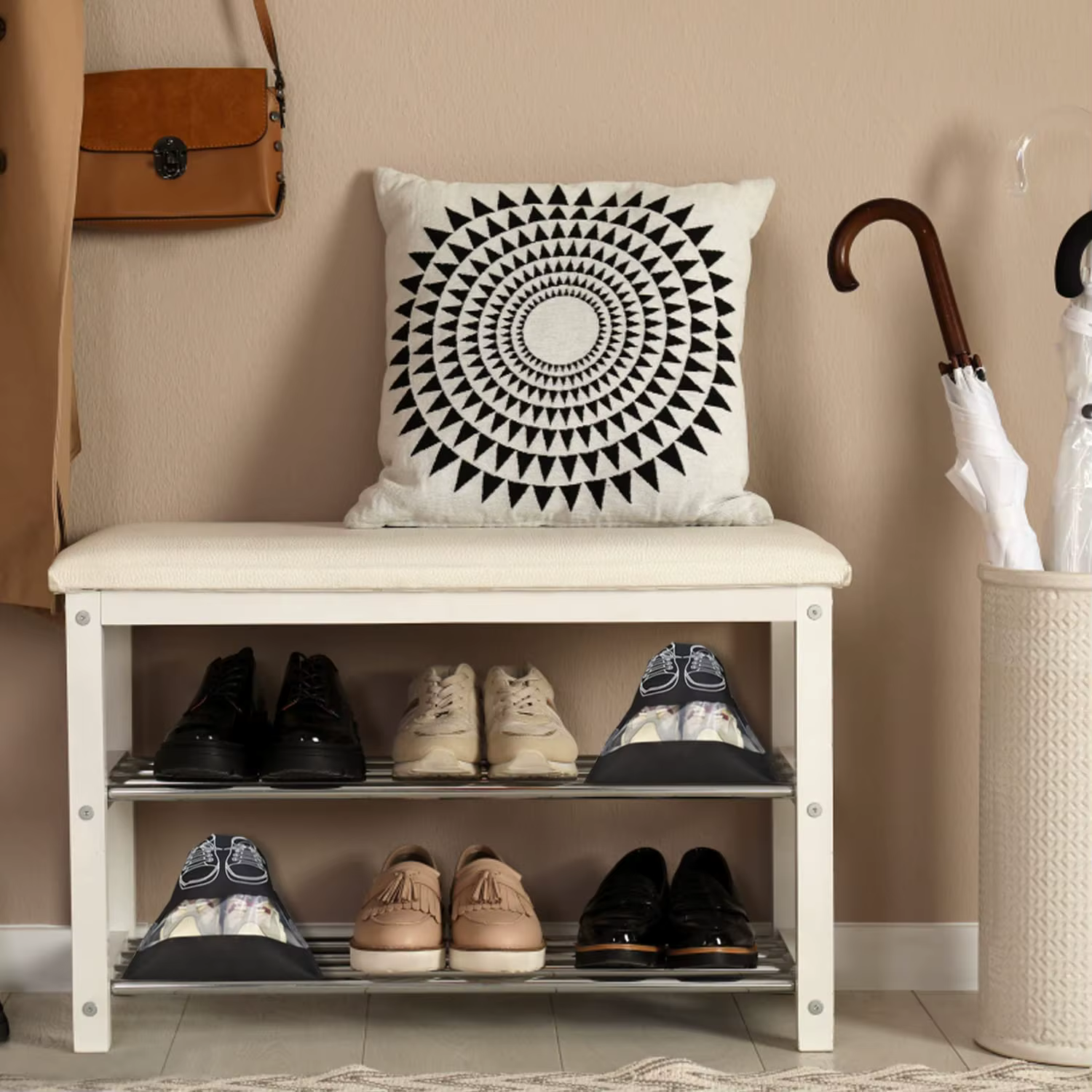 Sacs à chaussures de voyage avec corde, 5/10 pièces, grands organisateurs de rangement de chaussures
