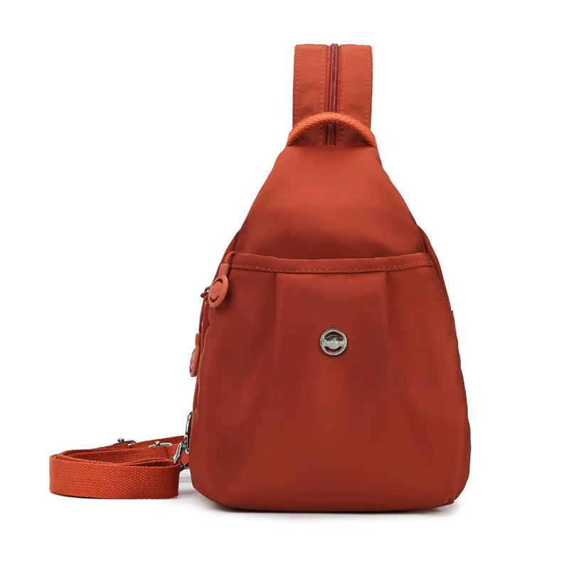 Petit sac à dos décontracté avec plusieurs compartiments, sac de poitrine, sac à bandoulière, sac de
