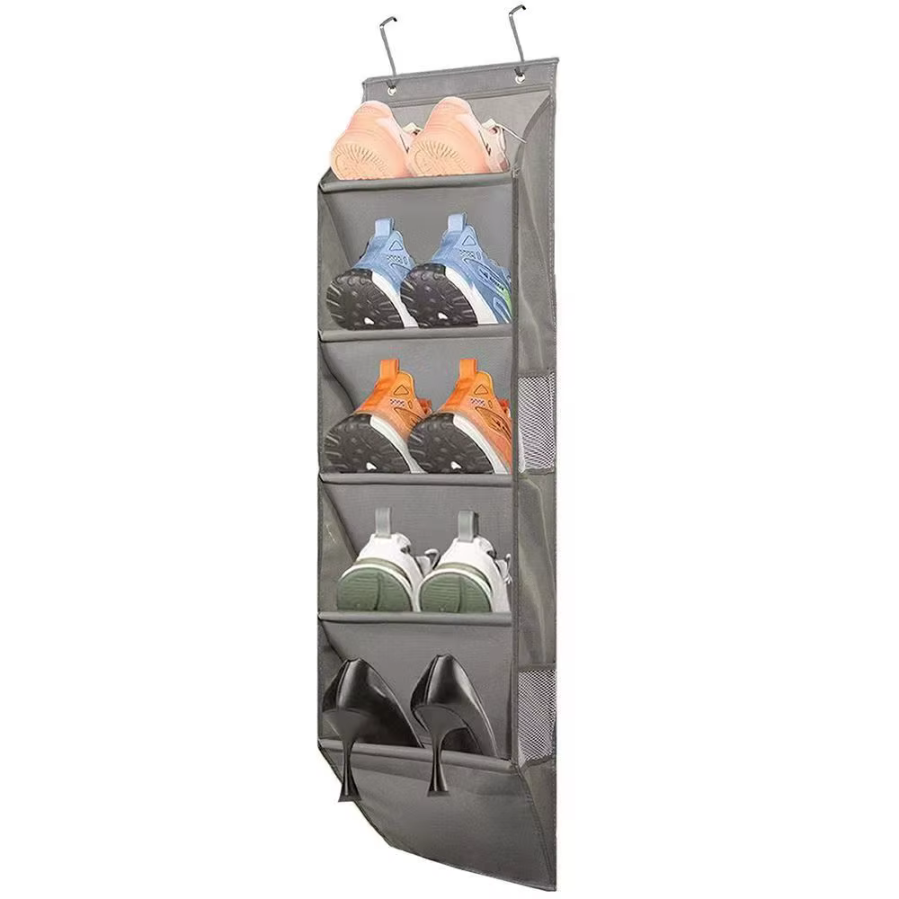 Organisateur de chaussures au-dessus de la porte, organisateur de chaussures suspendu, organisateur