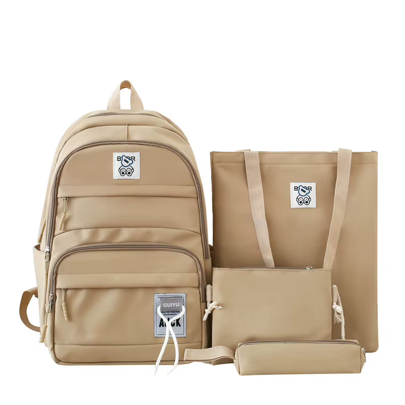 Sac à dos minimaliste à la mode pour femmes sac à dos d'étudiant de grande capacité sacs d'école à l