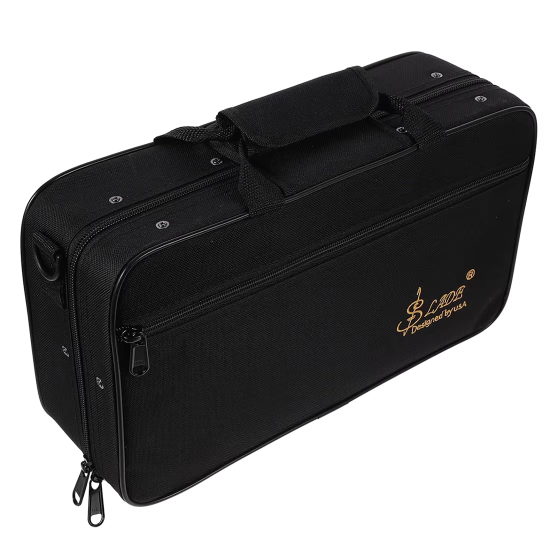 SLADE-Sac de Clarinette à Grille Noire, Étui de Voyage, Invite ket, Oxford, Rangement, Calcul, Acces