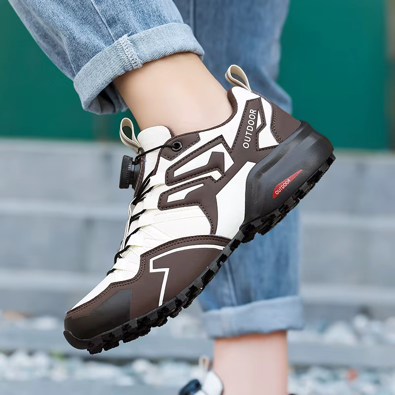 Chaussures de randonnée respirantes pour hommes, sangles de randonnée, chaussures de vélo de montagn