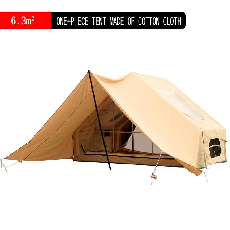 Tente de Camping en plein Air familiale avec auvent, grande tente gonflable de luxe pour dormir, imp