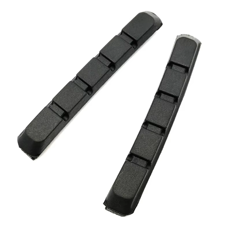 1 paire de plaquettes de frein pour vtt, support de freinage en forme de V, bloc de chaussures