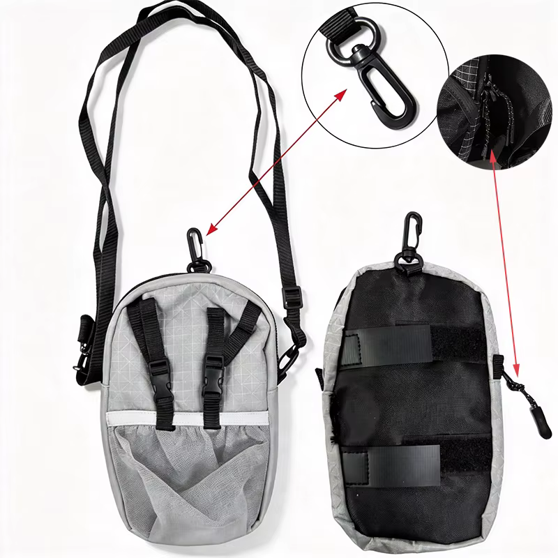 Sac à bandoulière pour sac à dos, pochette pour smartphone, sangle imperméable, sac pour le sport, l