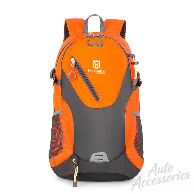 Sac à dos classique pour sports de plein air, sac de voyage étanche, cadeaux pour Husqvarna 701 Svar