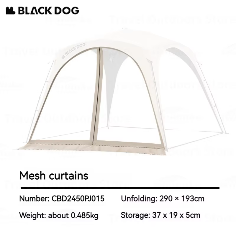 Tente de camping BLACKDOG, tente extérieure à ouverture rapide, tente familiale pour voyages, abri d