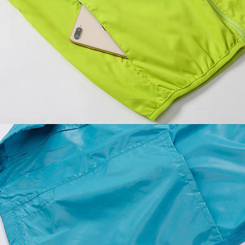 LNGXO-Veste imperméable à séchage rapide pour homme et femme, coupe-vent unisexe, manteau de pluie, 