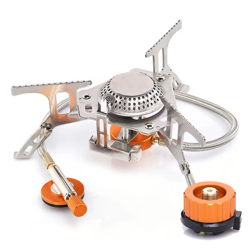 Réchaud à gaz de Camping Portable et pliable, 3500W, équipement touristique pour la cuisine, la rand