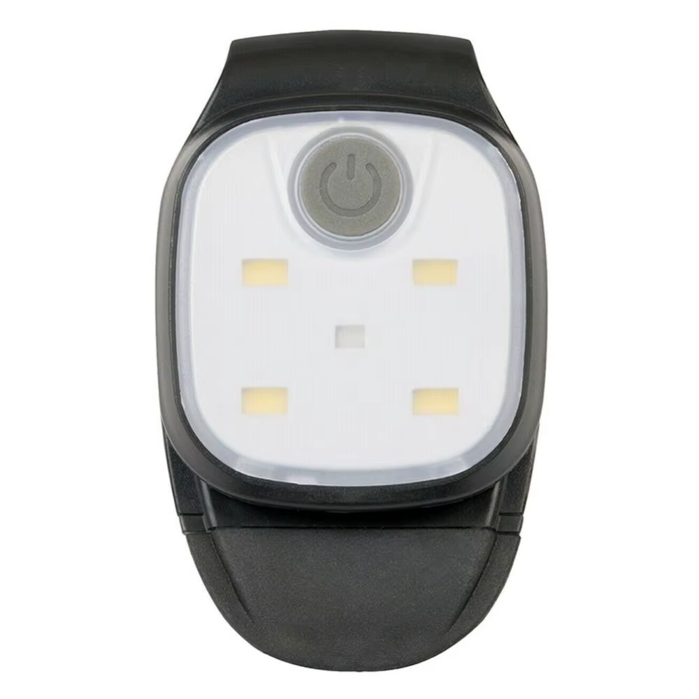 Lampe à clipser pour casquette avec 4 modes d'éclairage, rechargeable par USB, longue durée de vie d