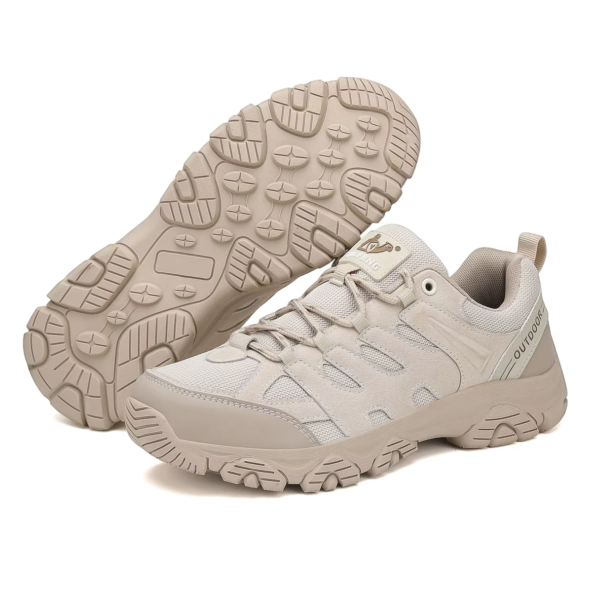 Chaussures de randonnée tout-terrain pour hommes, baskets de montagne, chaussures d'hiver rétro en c