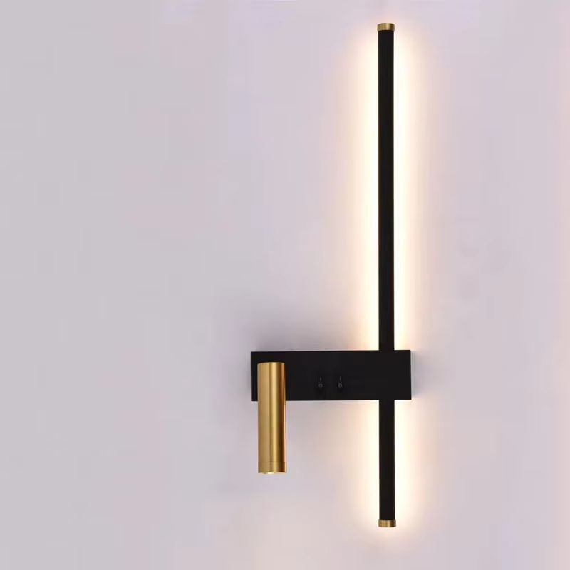 Lecture et commutation simple applique chambre lampe de chevet nordique 2023 chambre principale lign