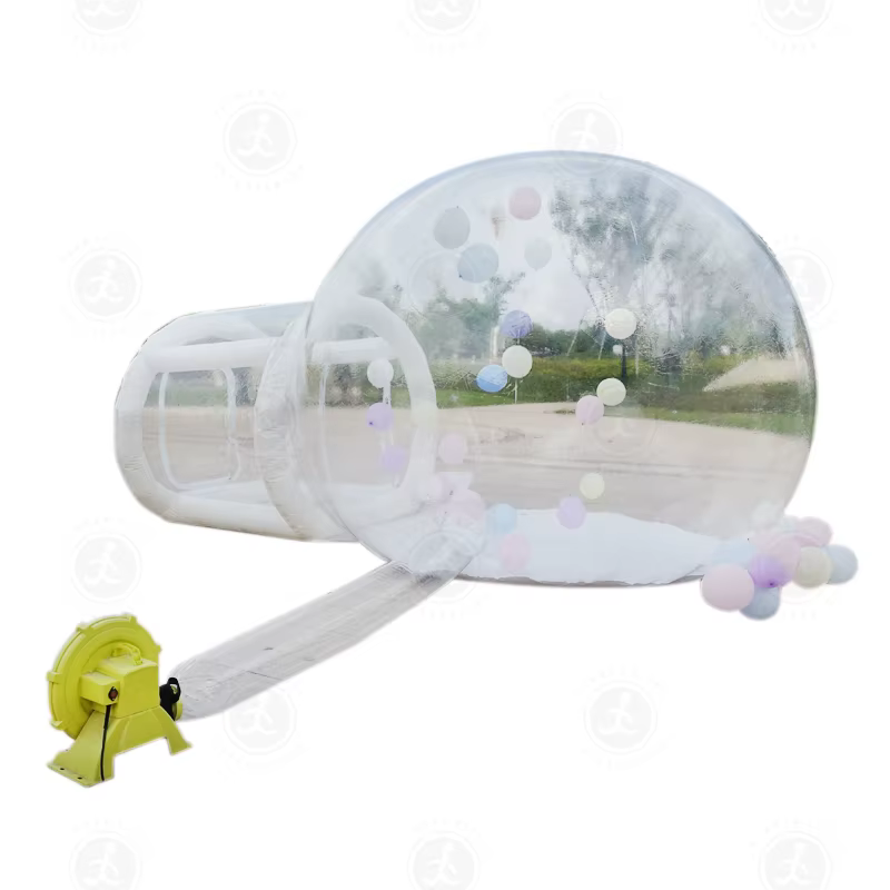 Maison gonflable de tente de bulle de vente chaude pour la maison claire gonflable de bulle de ballo