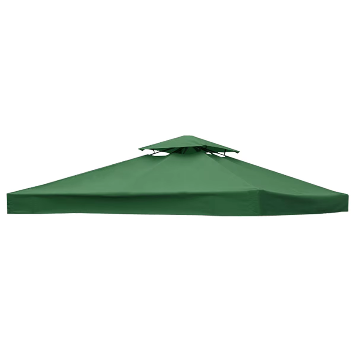 Housse de remplacement pour tonnelle de jardin 3x3M, auvent de remplacement à 2 niveaux pour tente d