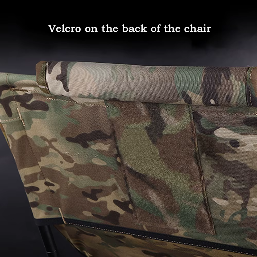 Dulomomon-Chaise pliante d'extérieur, portable, pour pêche, camping, survie sauvage, escalade, pique
