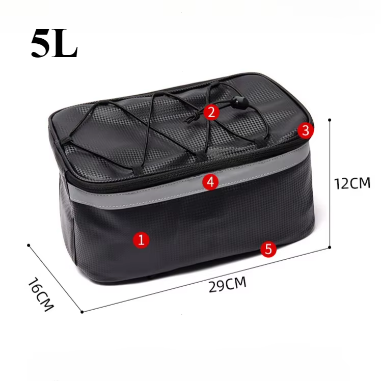 Sac à dos portable pour moto, sac de coffre de vélo, sac arrière T1, dégager de siège arrière, cycli