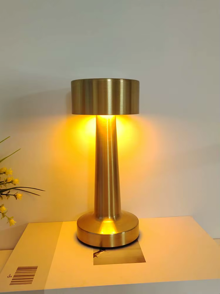 Lampe de Table Led Rechargeable rétro veilleuse bureau Bar café salle à manger décor à la maison san
