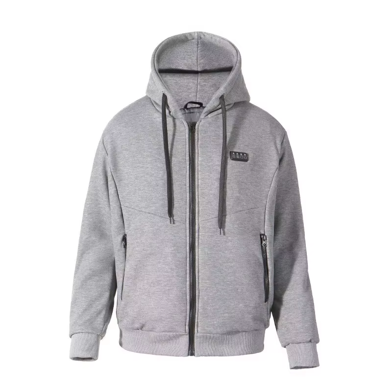 Sweat-shirt chauffant intelligent à 23 zones, style couple, vêtement d'extérieur, chaleur constante,