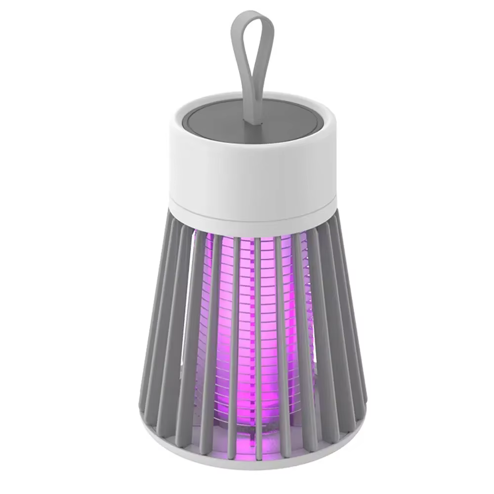 Lampe anti-moustiques électrique à lumière UV pour le camping en plein air, alimentée par USB, piège
