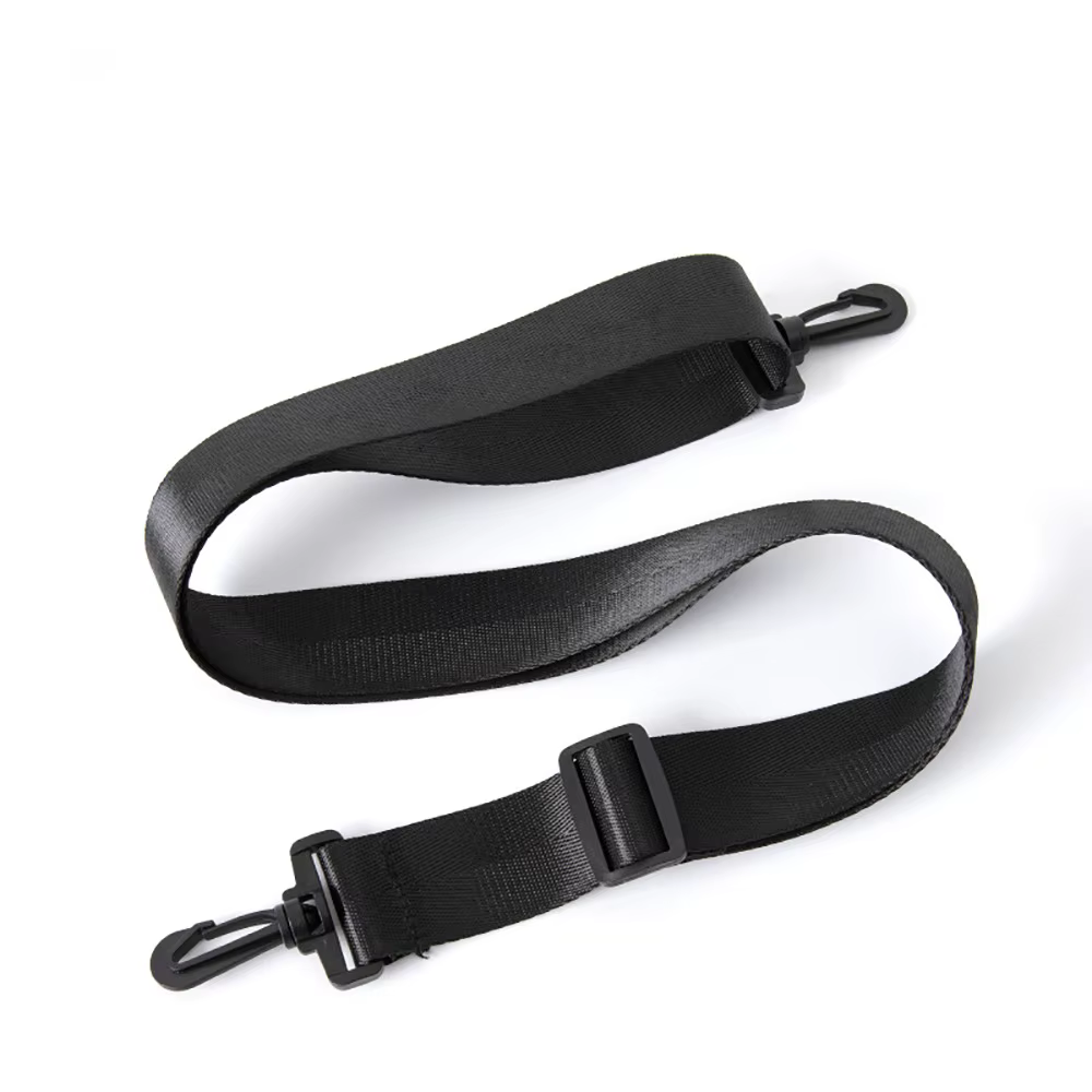 Sangle de sac réglable en nylon noir, sangle de sac initié, ceinture de sac, nouvelle mode