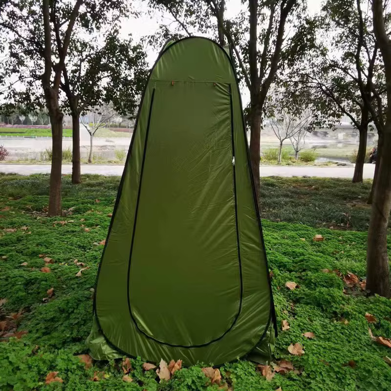 Tente de douche de Camping Portable-abri de confidentialité épais pliable pour vestiaire pour l'exté