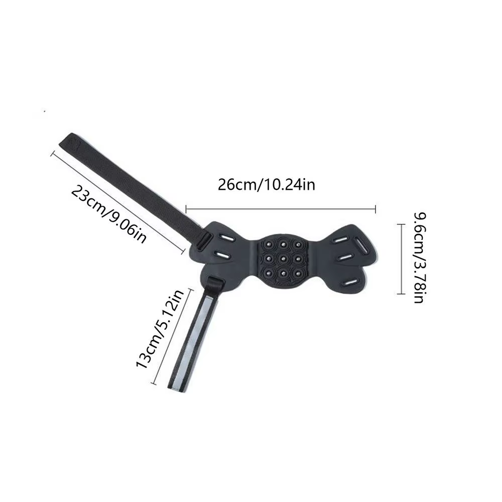 Crampons à 9 pointes antidérapants pour chaussures, idéaux pour la marche hivernale, la course, la r