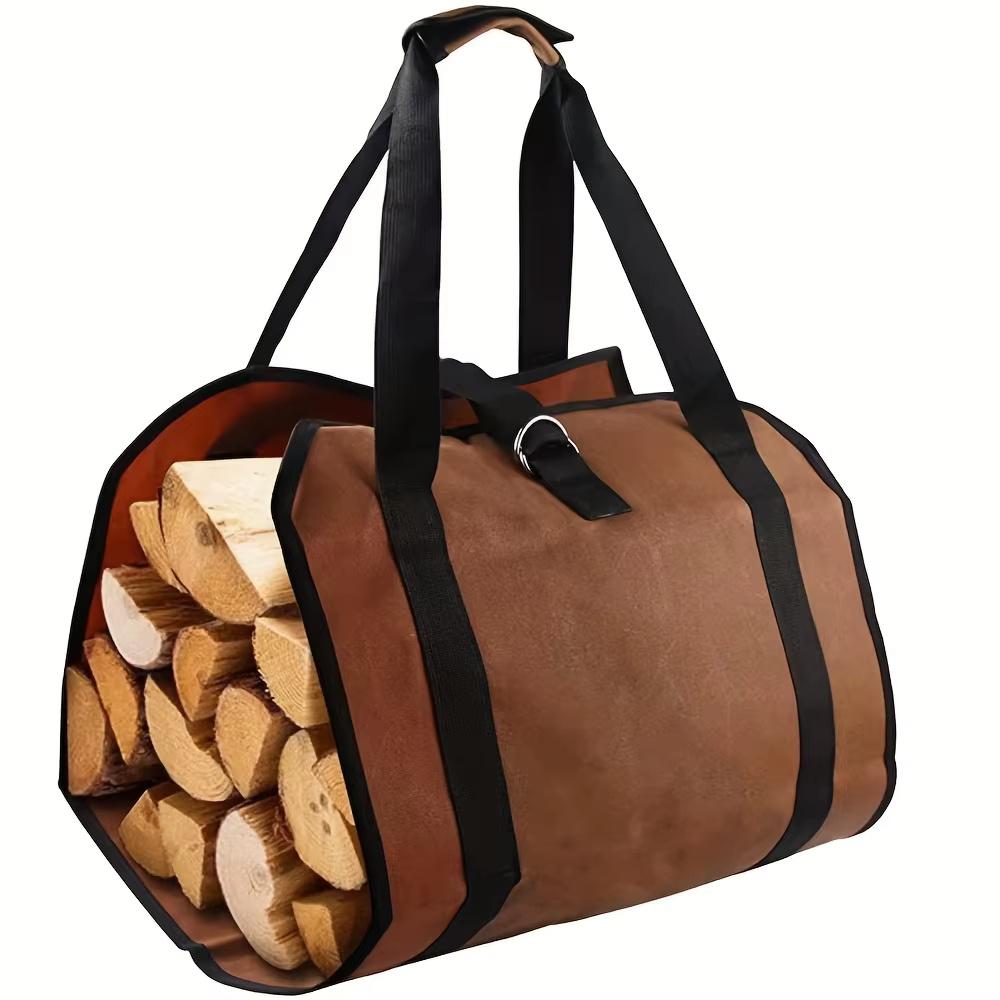 Sac de rangement pour bois d'extérieur
