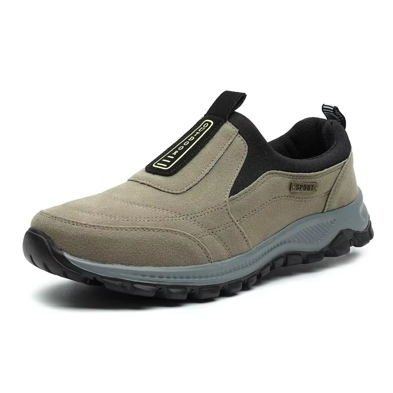 YRZL chaussures de randonnée en plein air hommes baskets sans lacet décontracté hommes chaussures re