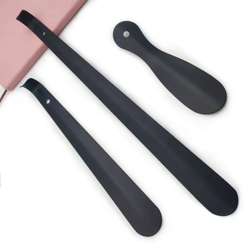 Chausse-pied long en acier inoxydable antidérapant, conception allongée pour personnes âgées et femm